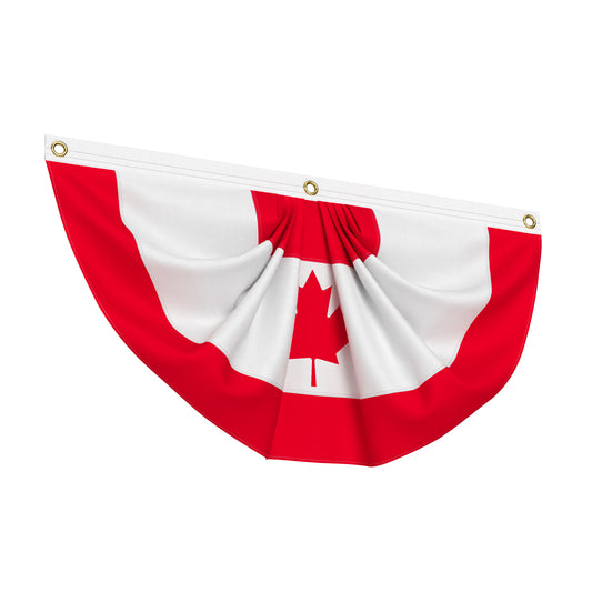 Canadian Flag Bunting 3D Model