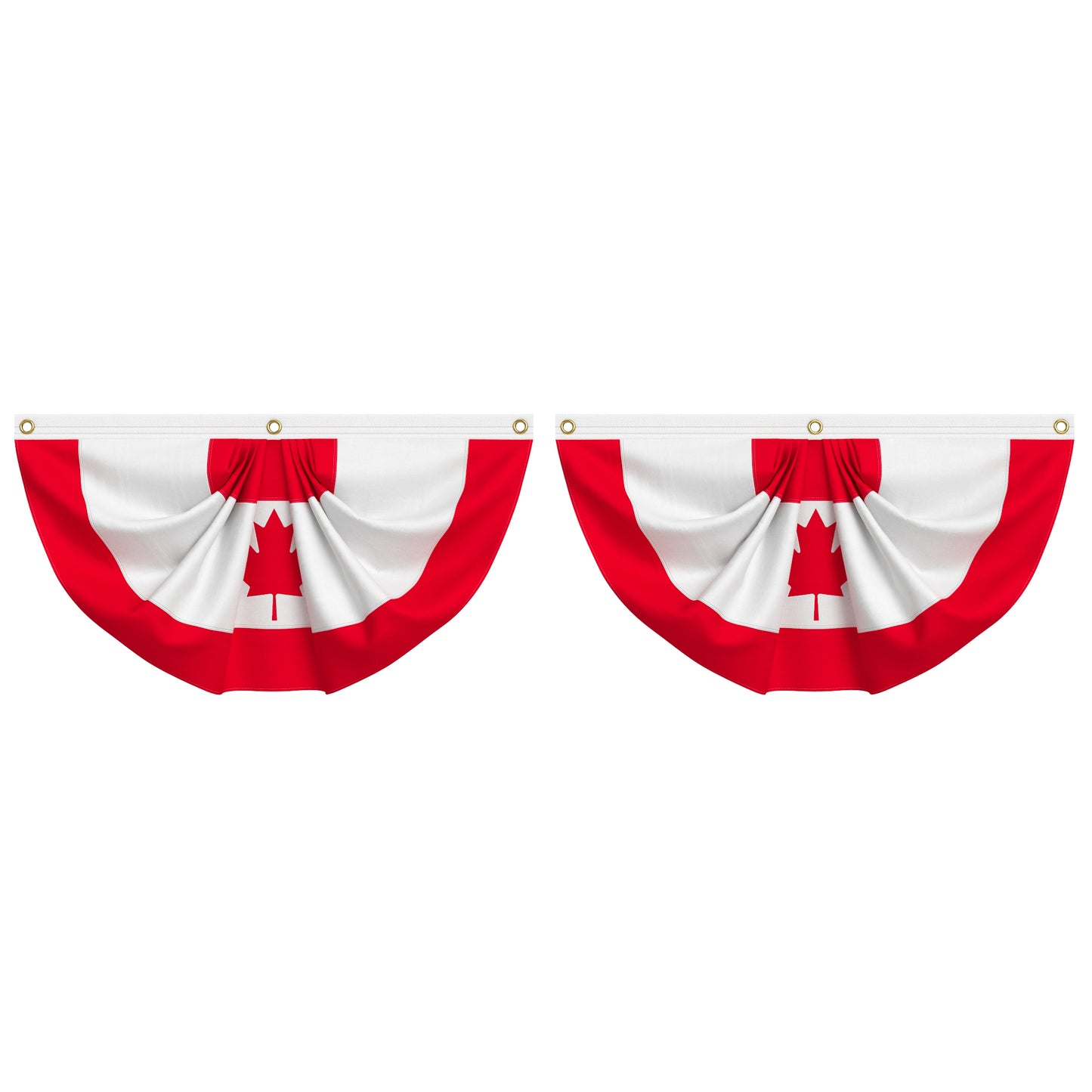 Canada Flag Bunting 3D Model