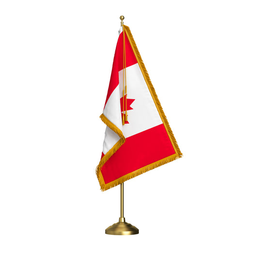 Canada Table Flag 3D Model