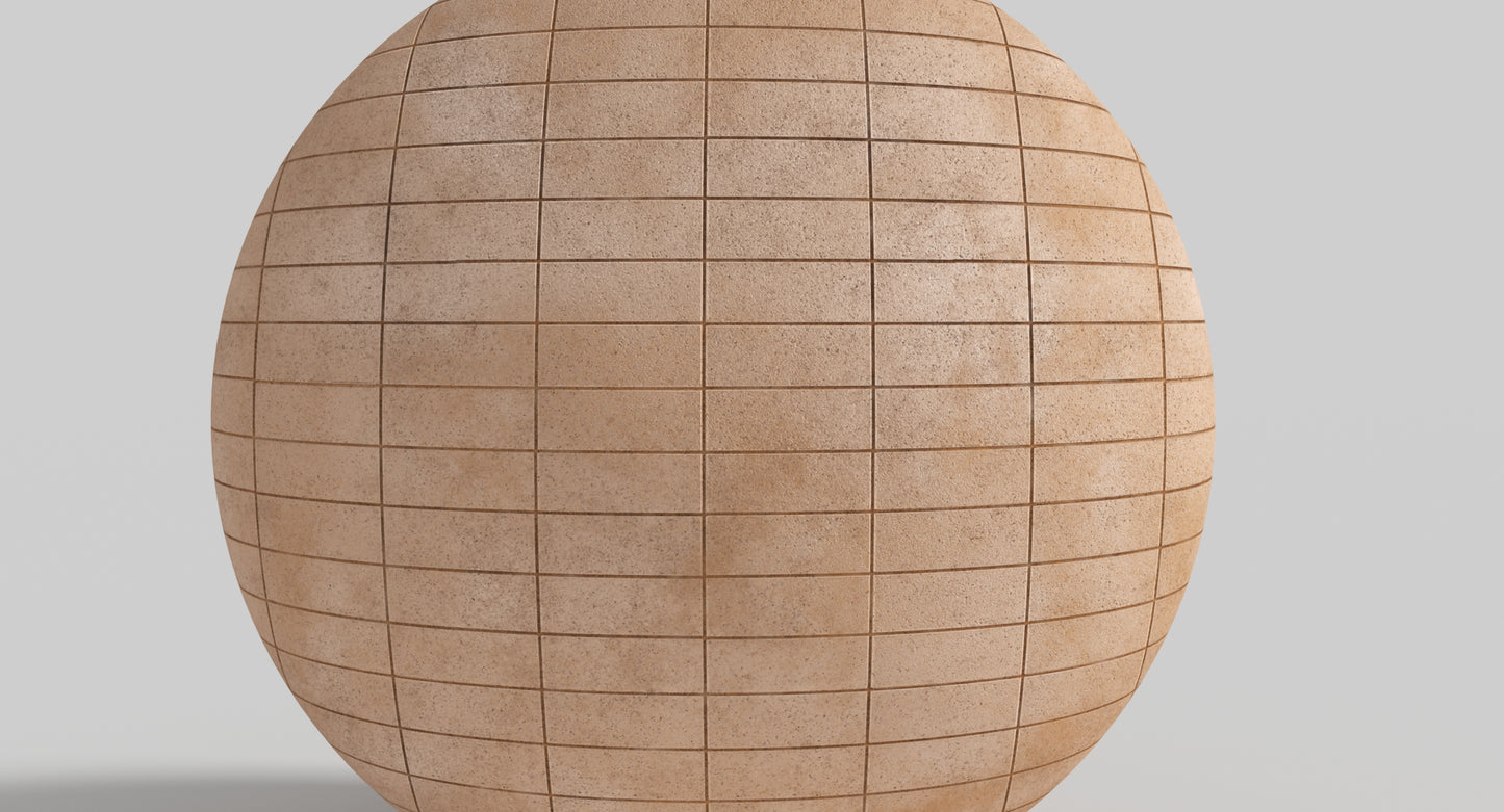 Concrete Block Wall Material and Texture