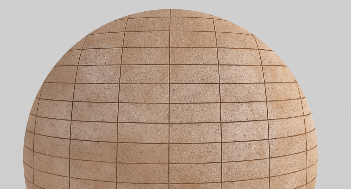 Concrete Block Wall Material and Texture