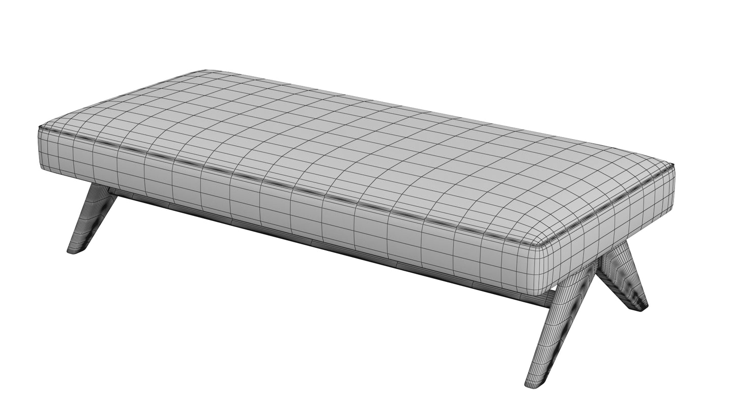Pierre Jeanneret Daybed 3D Model