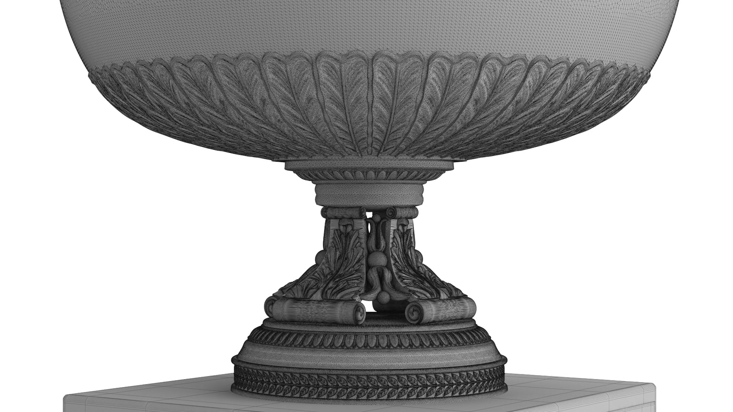 Tennis Trophy 3D Model