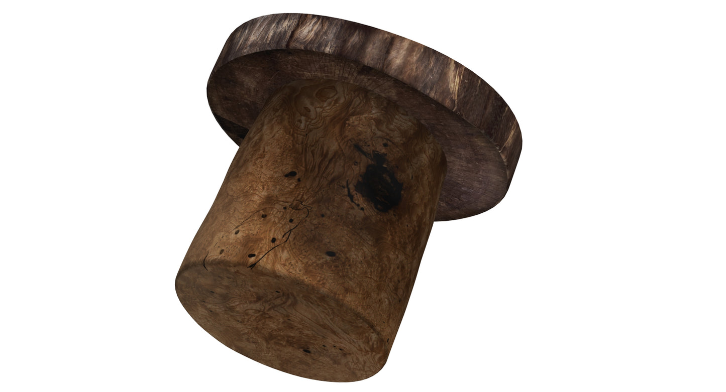Round Side Table 3D Model