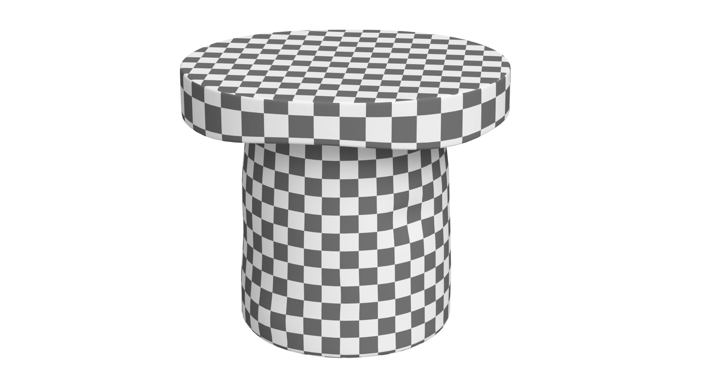 Round Side Table 3D Model
