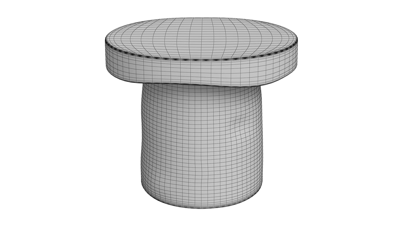 Round Side Table 3D Model