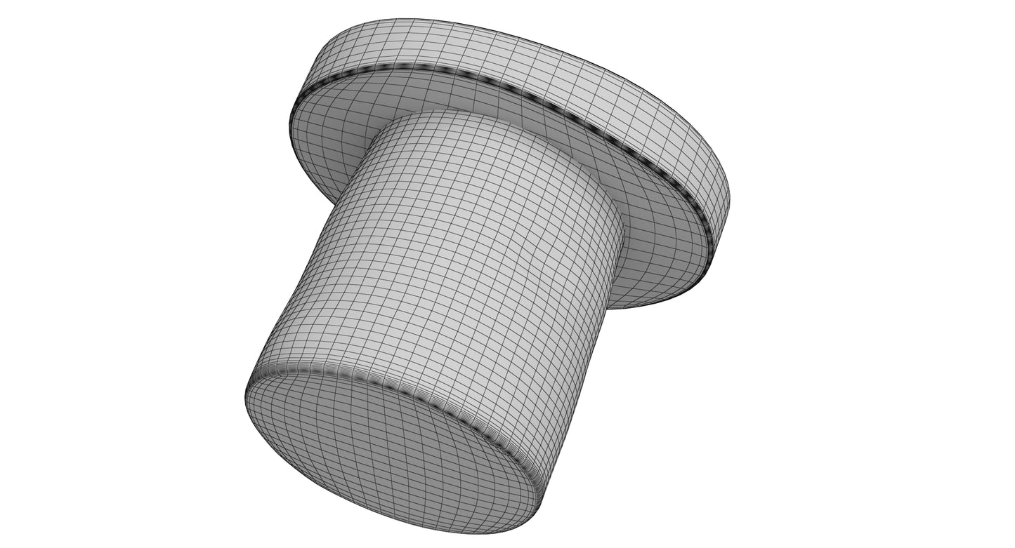 Round Side Table 3D Model