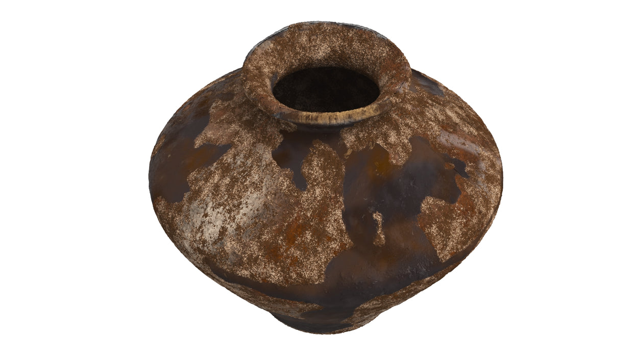 Rustic Vase Pottery 1 3D Model