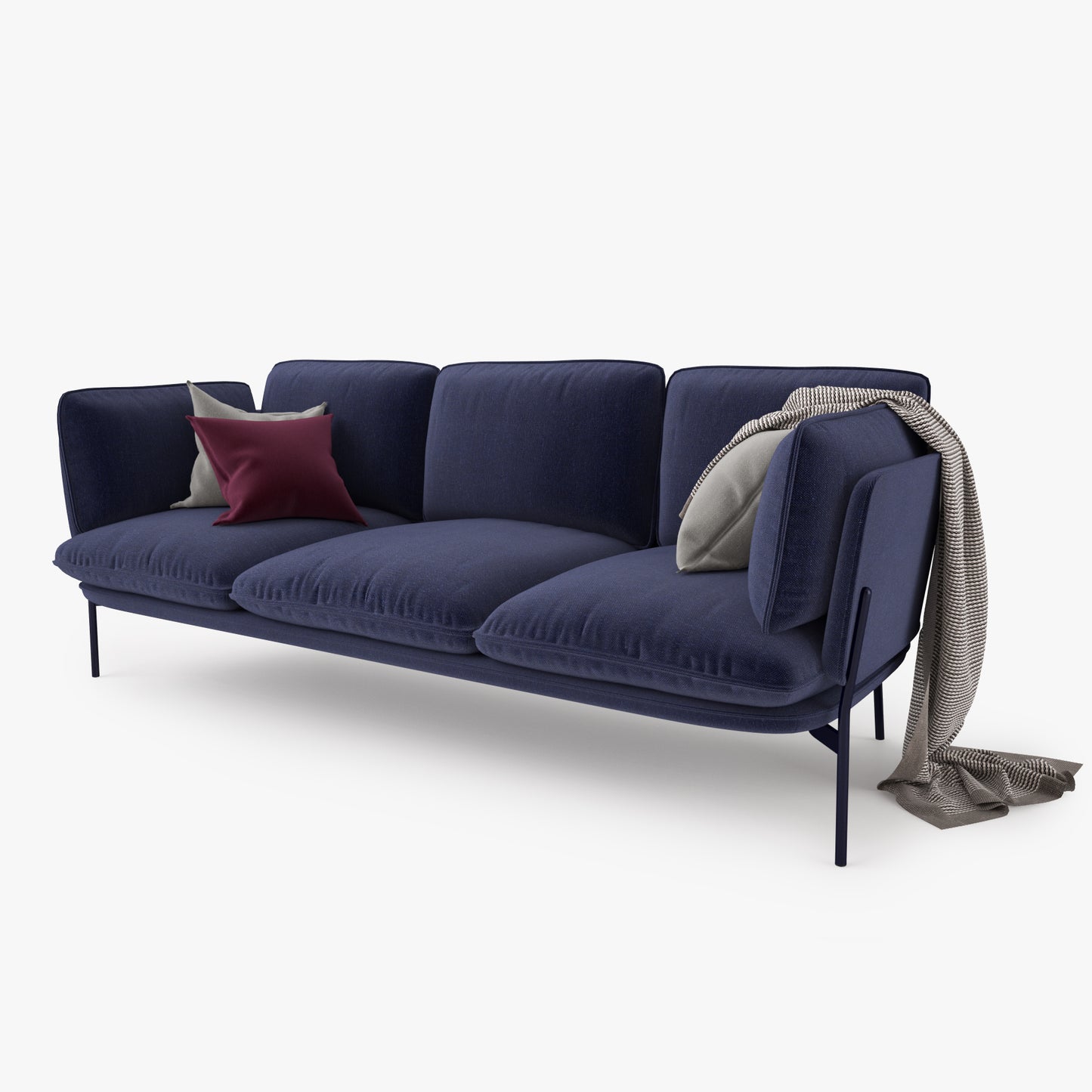 And Tradition Cloud Sofa Collection 3D Model