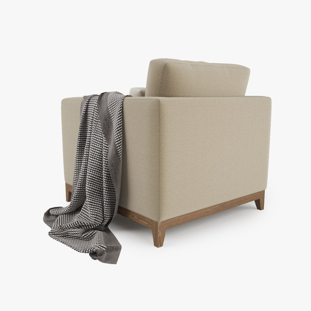 Crate and Barrel Taraval Sofa Collection 3D Model