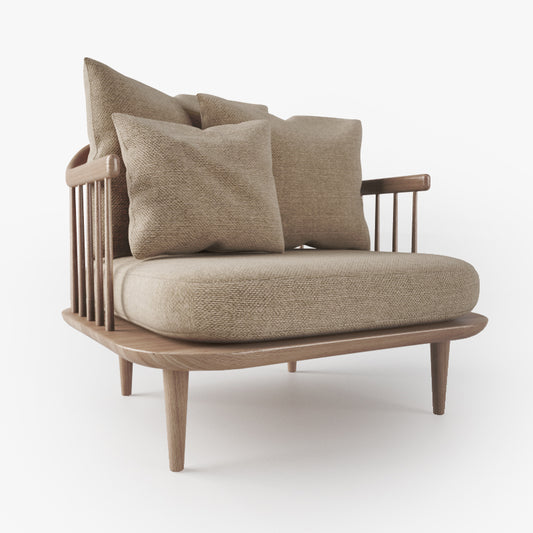FREE And Tradition Fly Chair SC1 3D Model