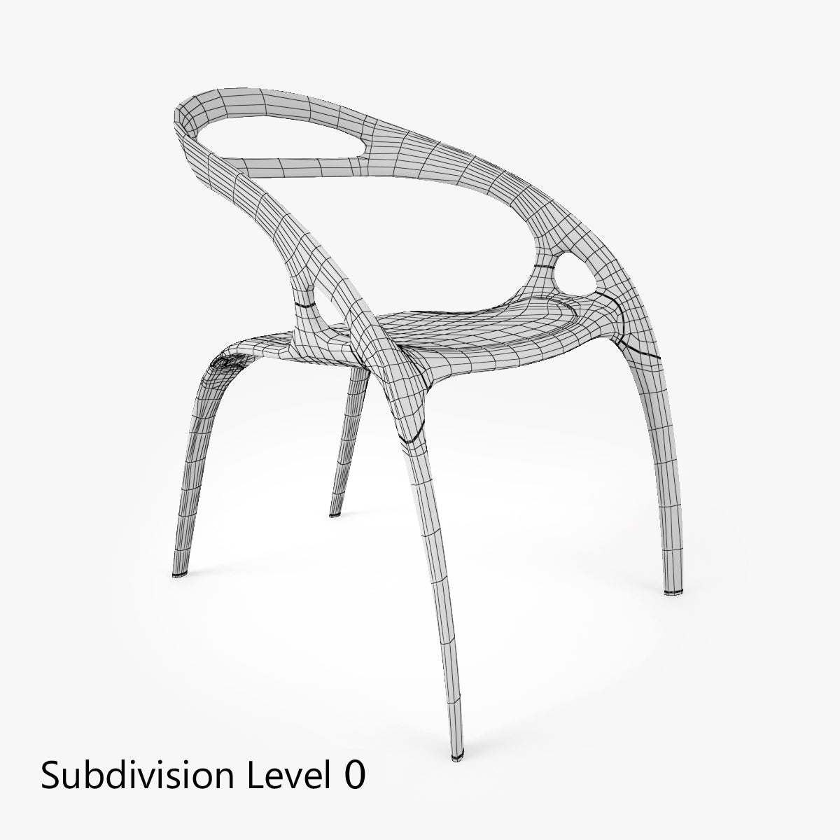 Bernhardt Design Go Chair 3D Model