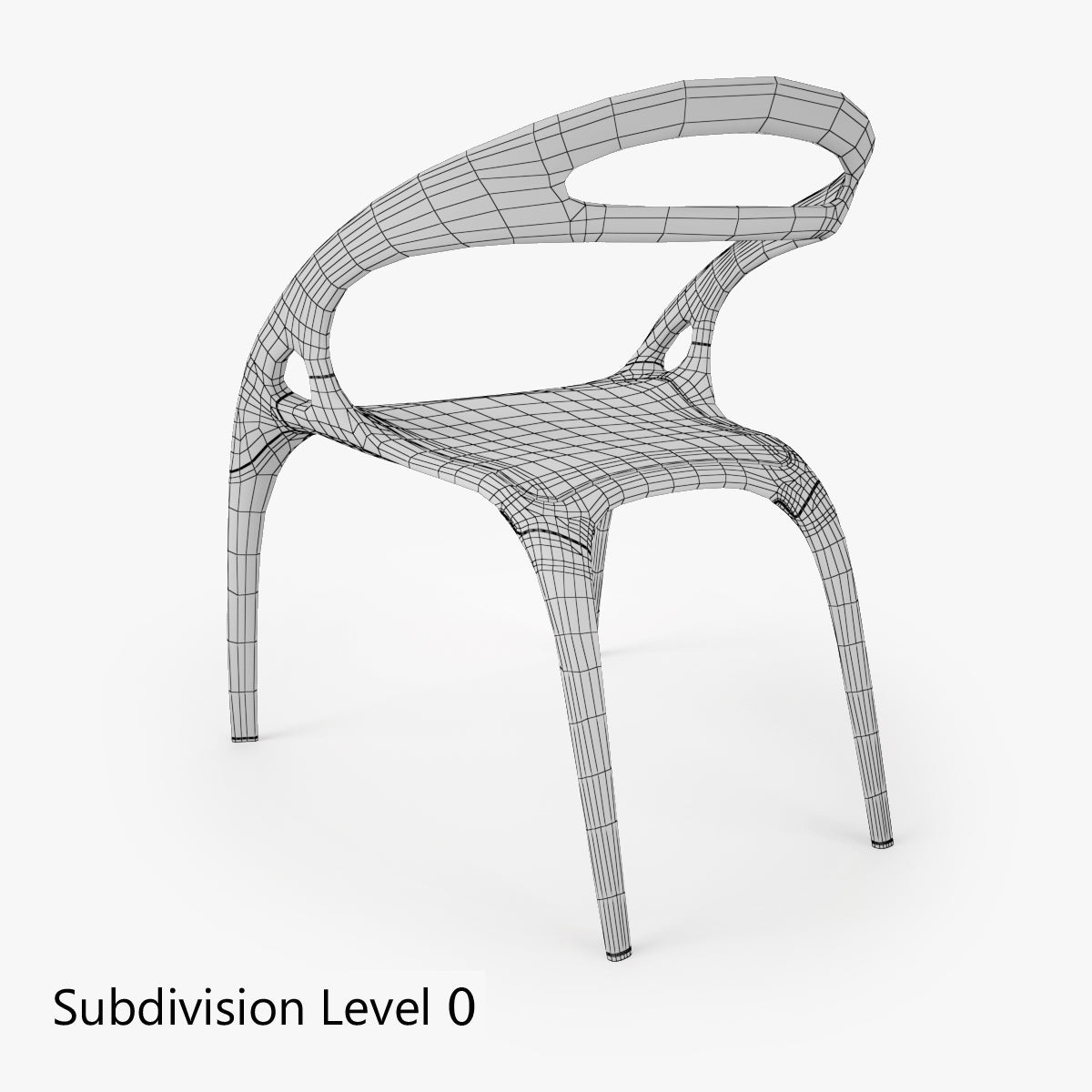 Bernhardt Design Go Chair 3D Model
