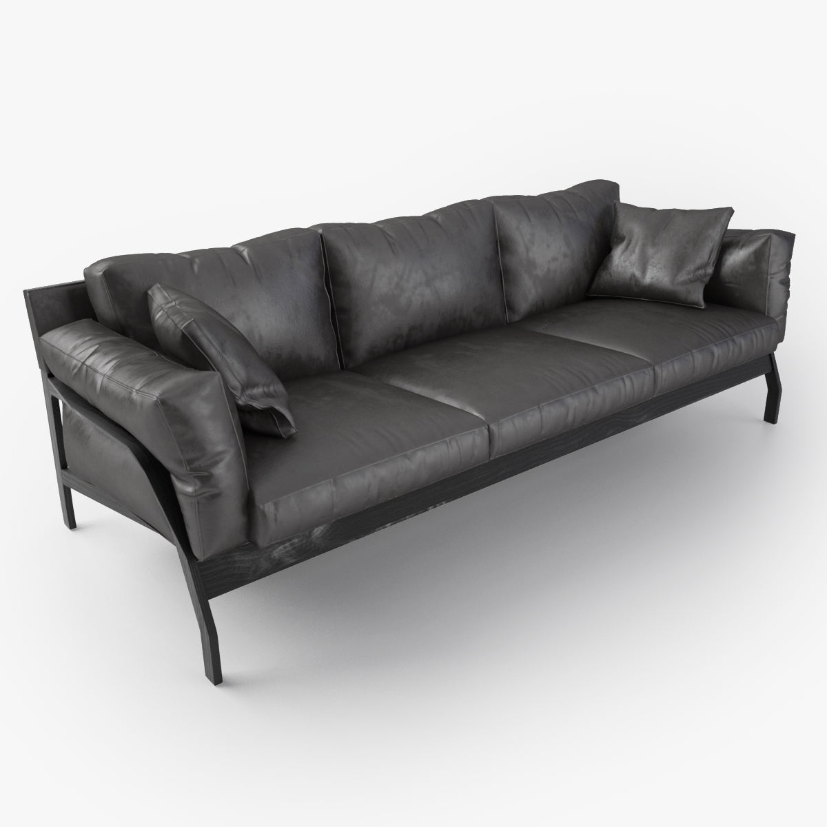 Cassina Eloro Sofa and Armchair 3D Model