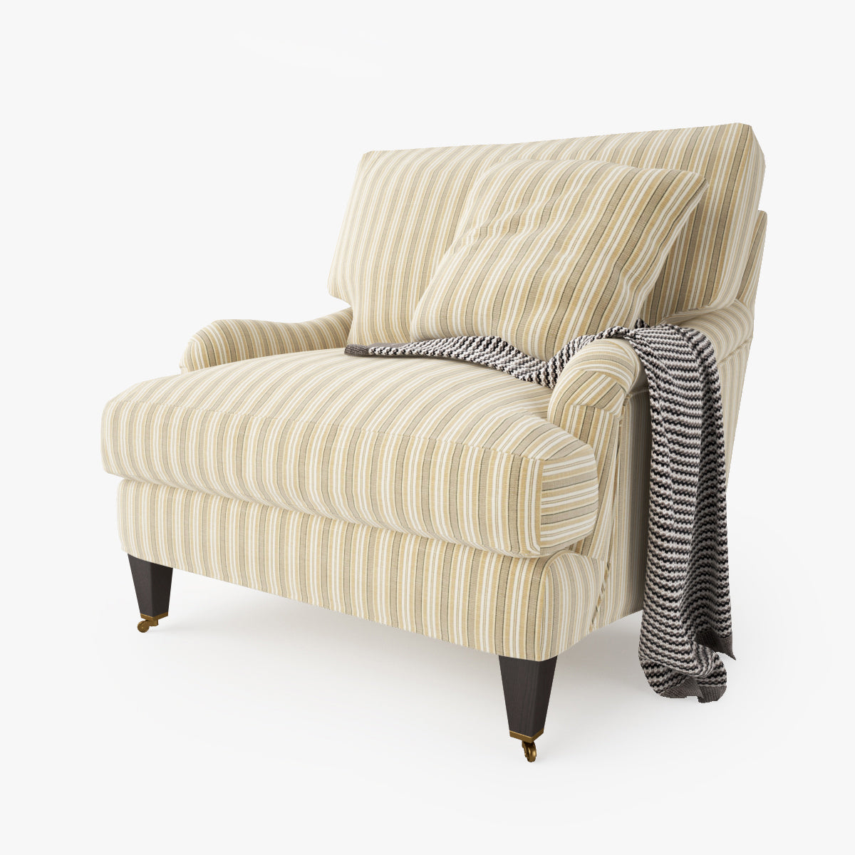 Crate and Barrel Essex Sofa Collection 3D Model