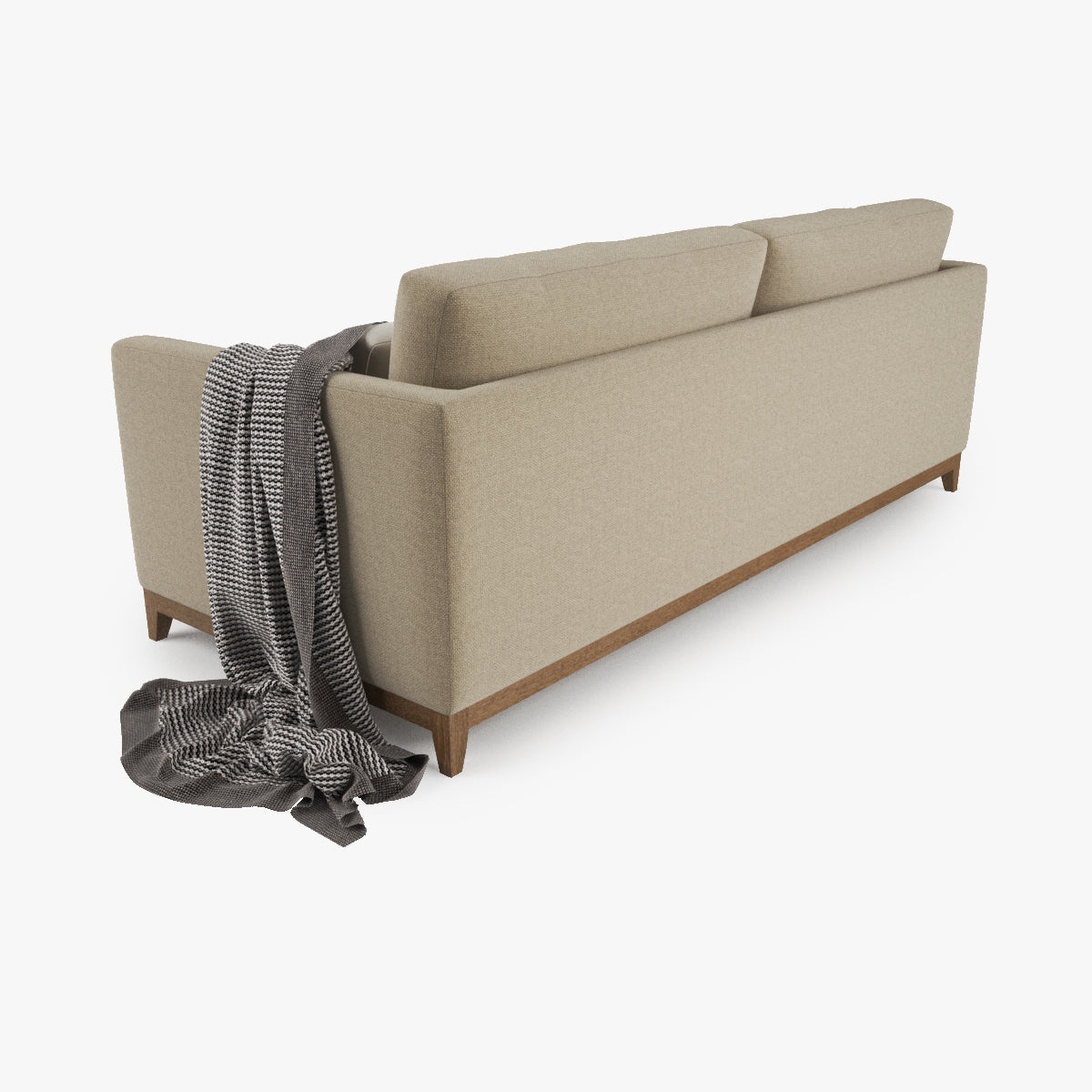 Crate and Barrel Taraval 2 Seat Sofa 3D Model