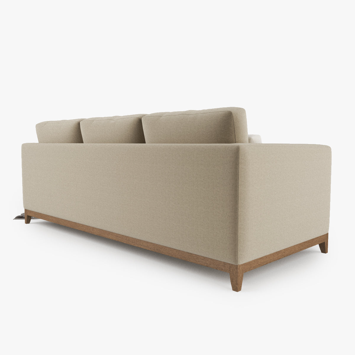Crate and Barrel Taraval 3 Seat Sofa 3D Model