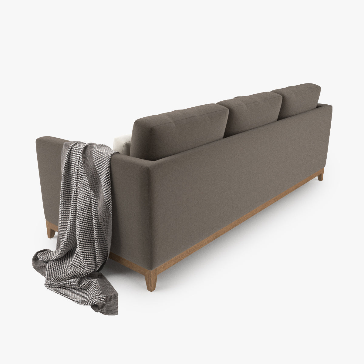 Crate and Barrel Taraval 3 Seat Sofa 3D Model