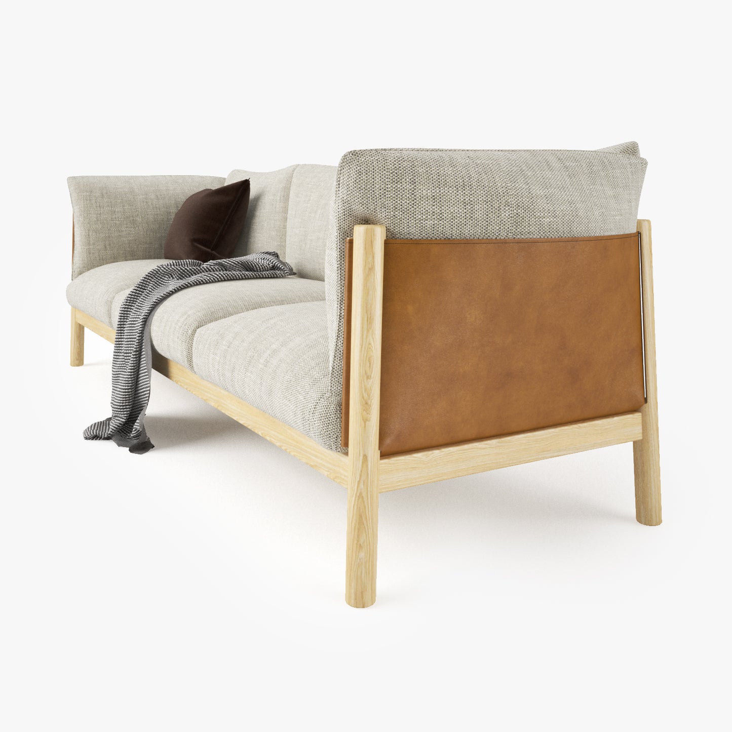 DePadova Yak Three Seater Sofa 3D Model