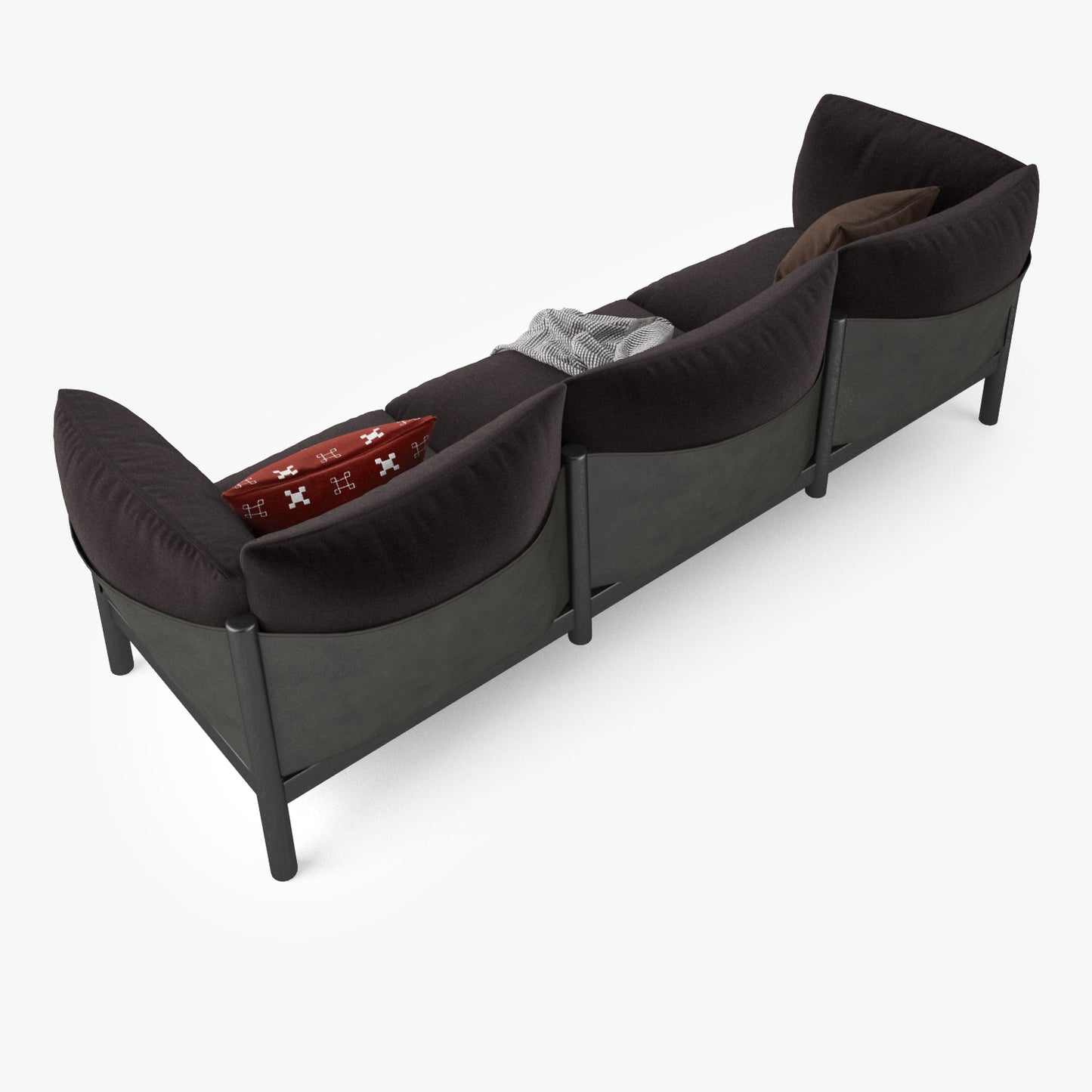 DePadova Yak Three Seater Sofa 3D Model