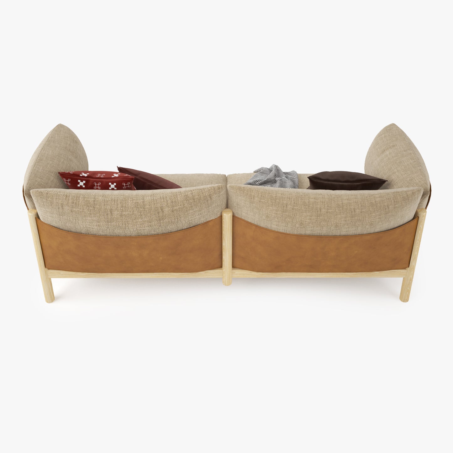 DePadova Yak Two Seater Sofa 3D Model
