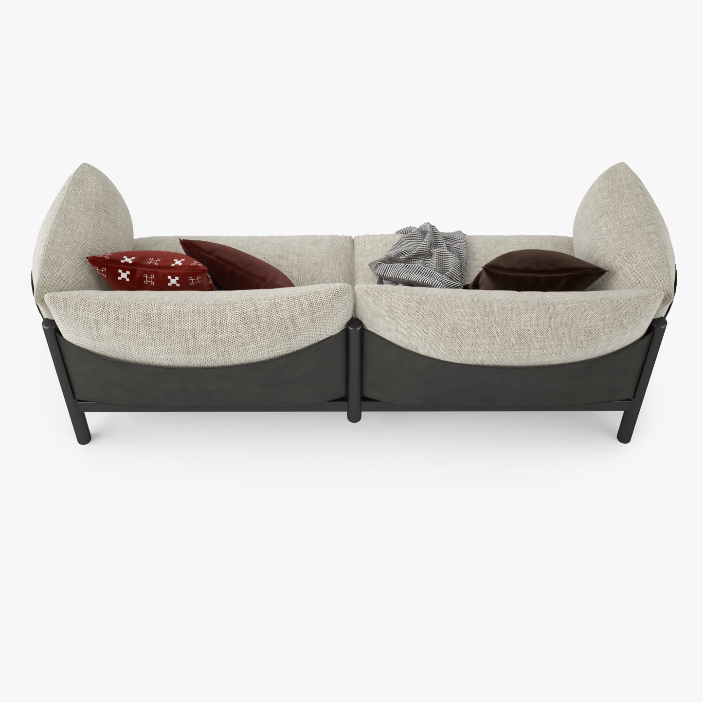 DePadova Yak Two Seater Sofa 3D Model