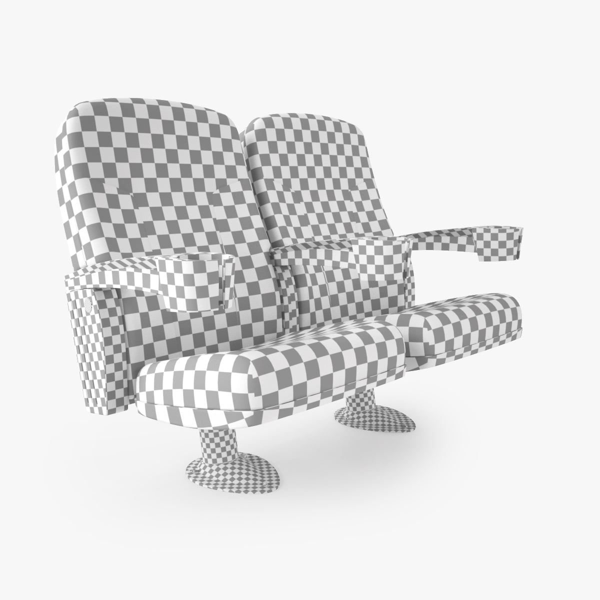 Figueras 9078 Megaseat VIP Cinema Chair 3D Model