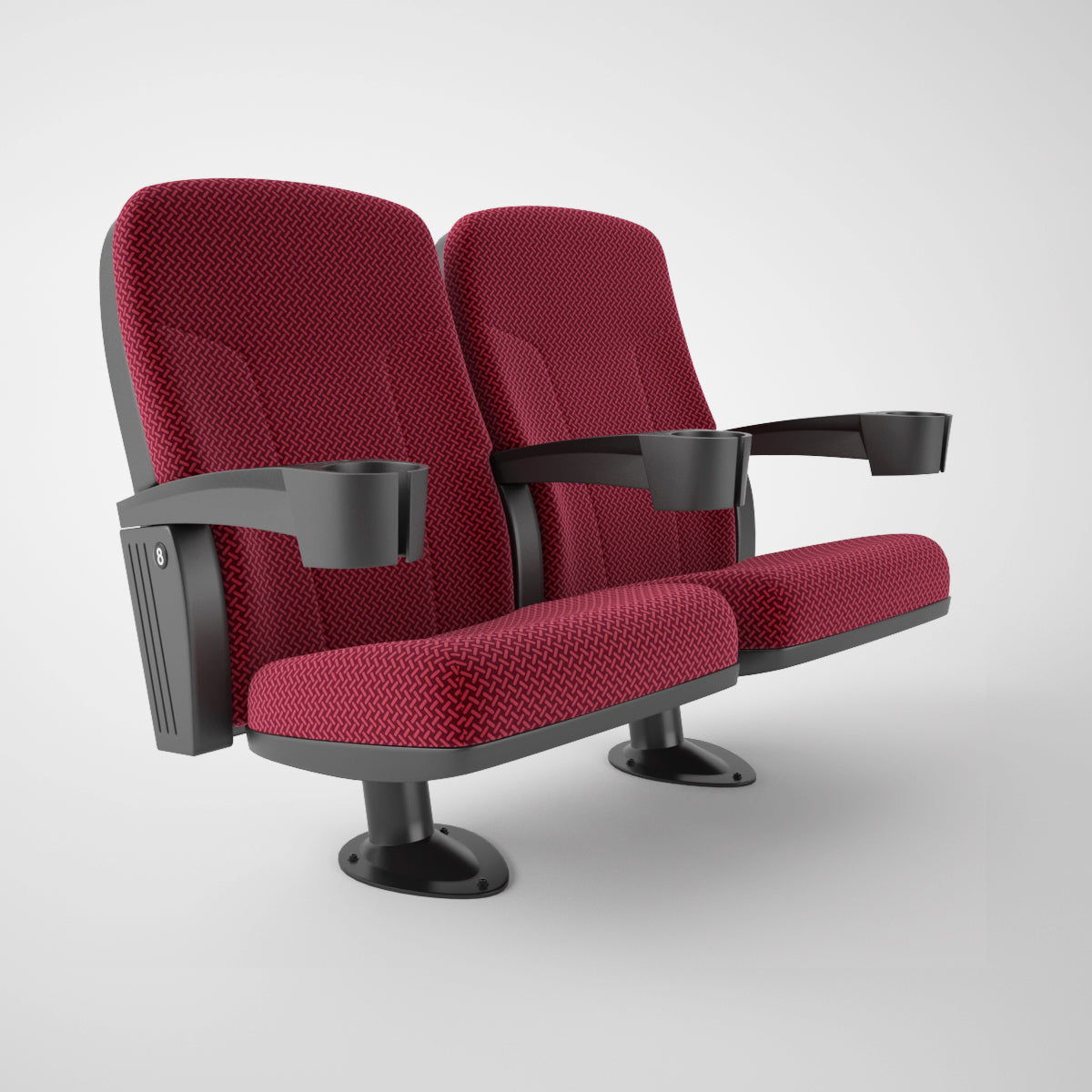 Figueras 9078 Megaseat VIP Cinema Chair 3D Model