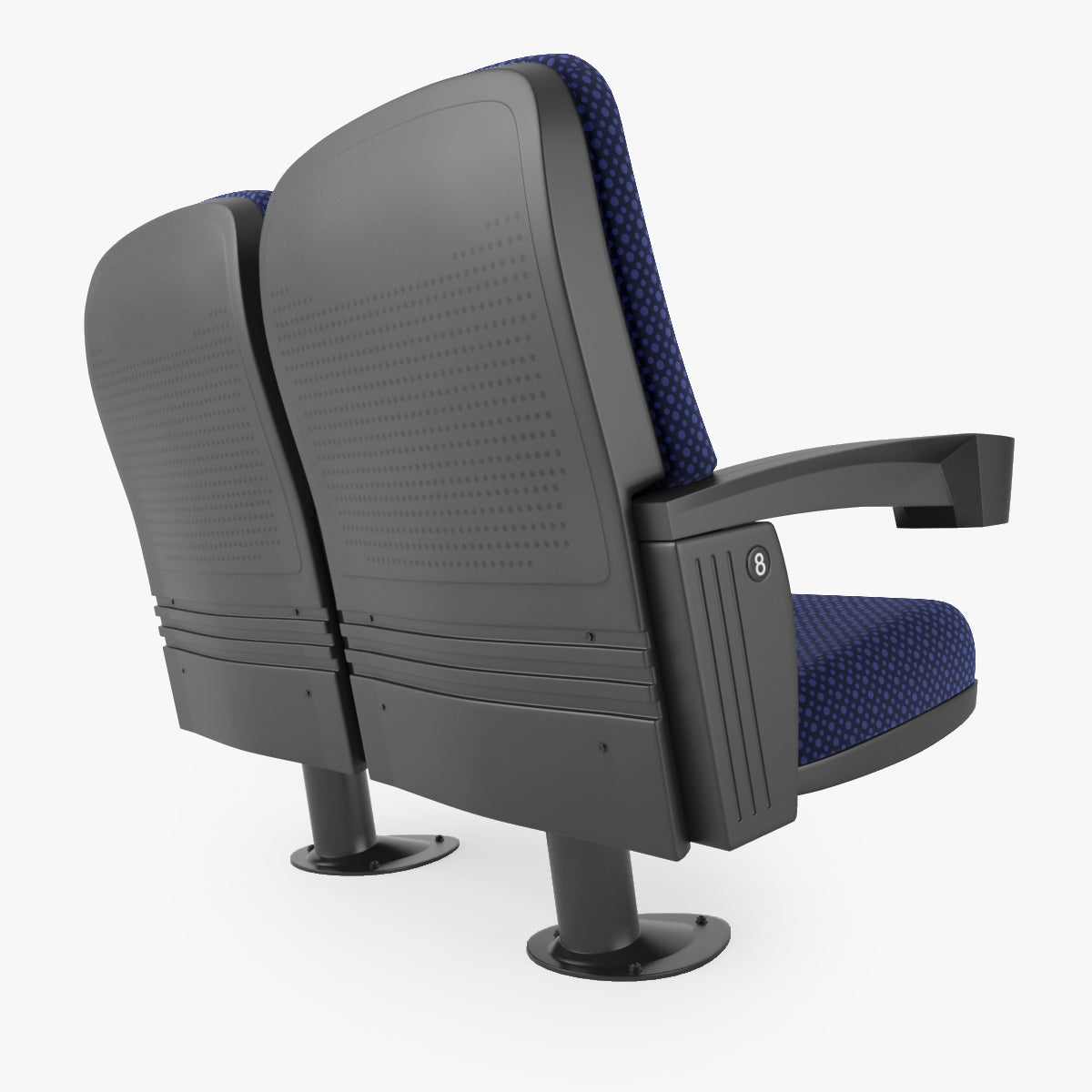 Figueras 9078 Megaseat VIP Cinema Chair 3D Model