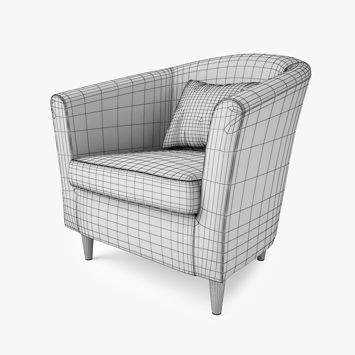 IKEA Tullsta Chair 3D Model