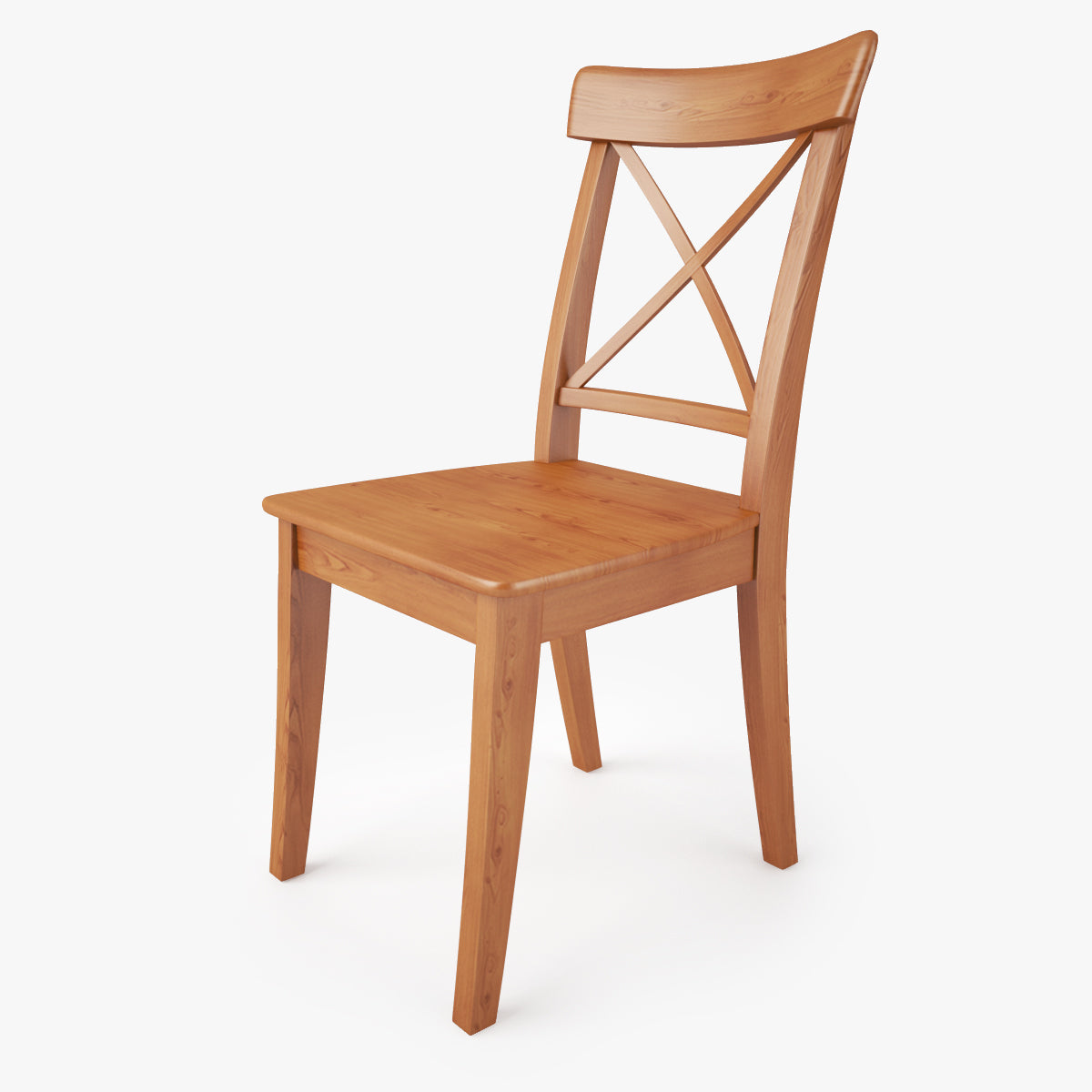 IKEA Ingolf Chair and Malinda Cushion 3D Model