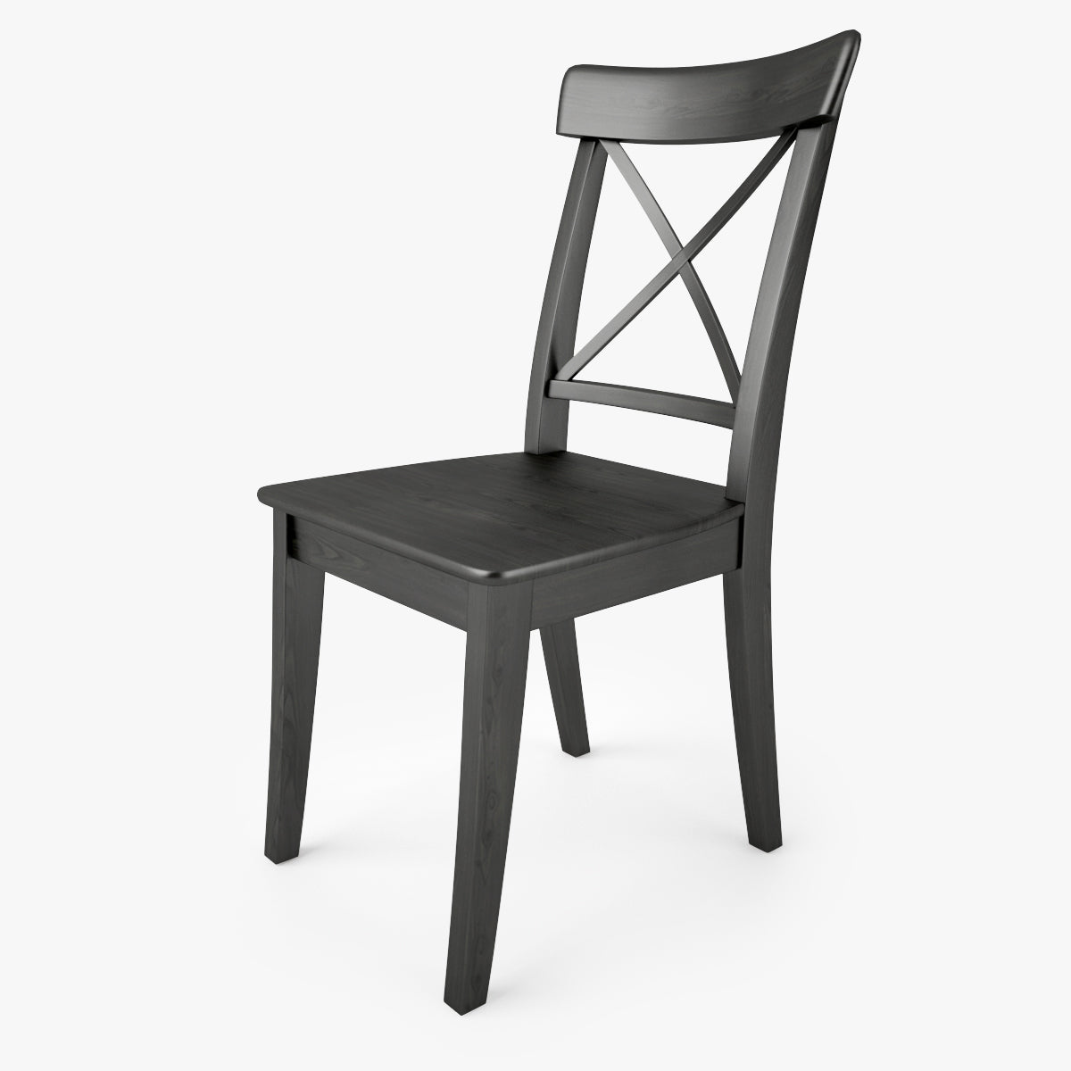 IKEA Ingolf Chair and Malinda Cushion 3D Model
