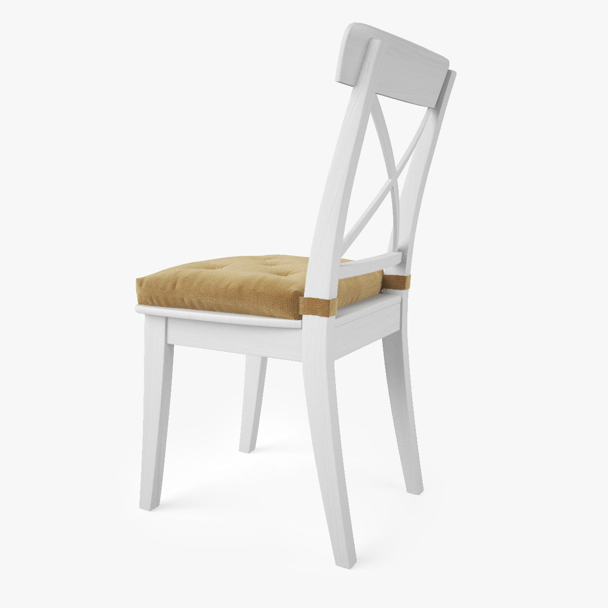 IKEA Ingolf Chair and Malinda Cushion 3D Model