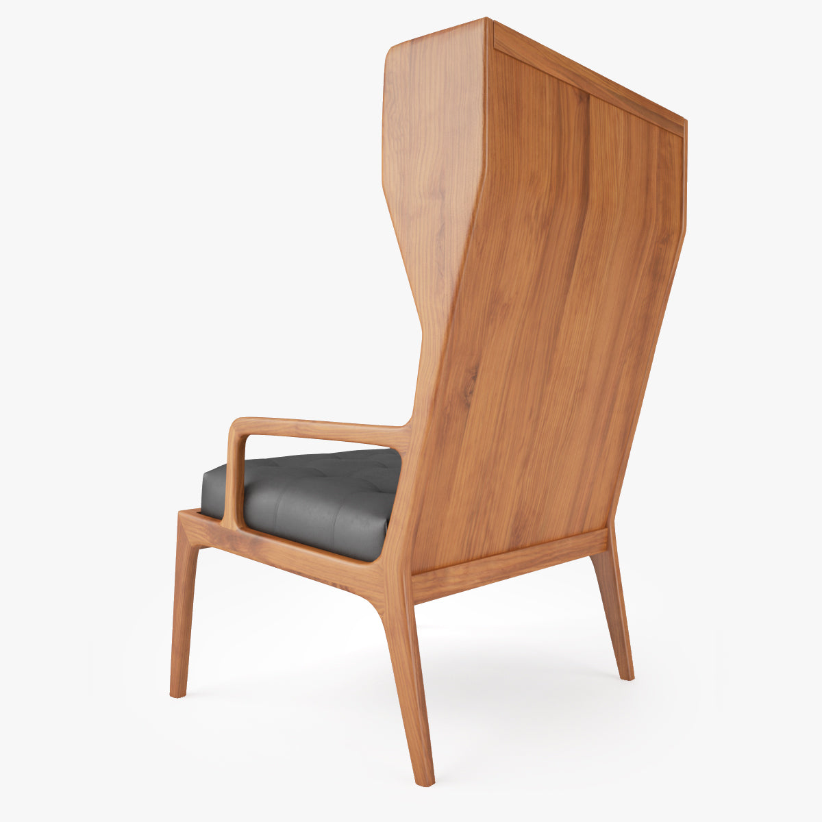 Jame UK Wingback Chair 3D Model
