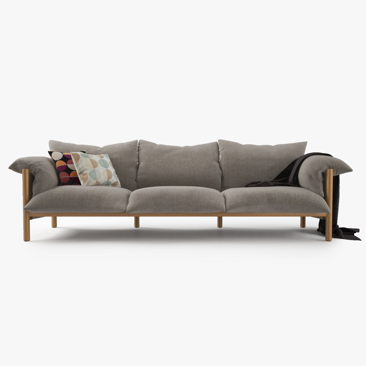 Jardan Wilfred Sofa and Chair Set 3D Model