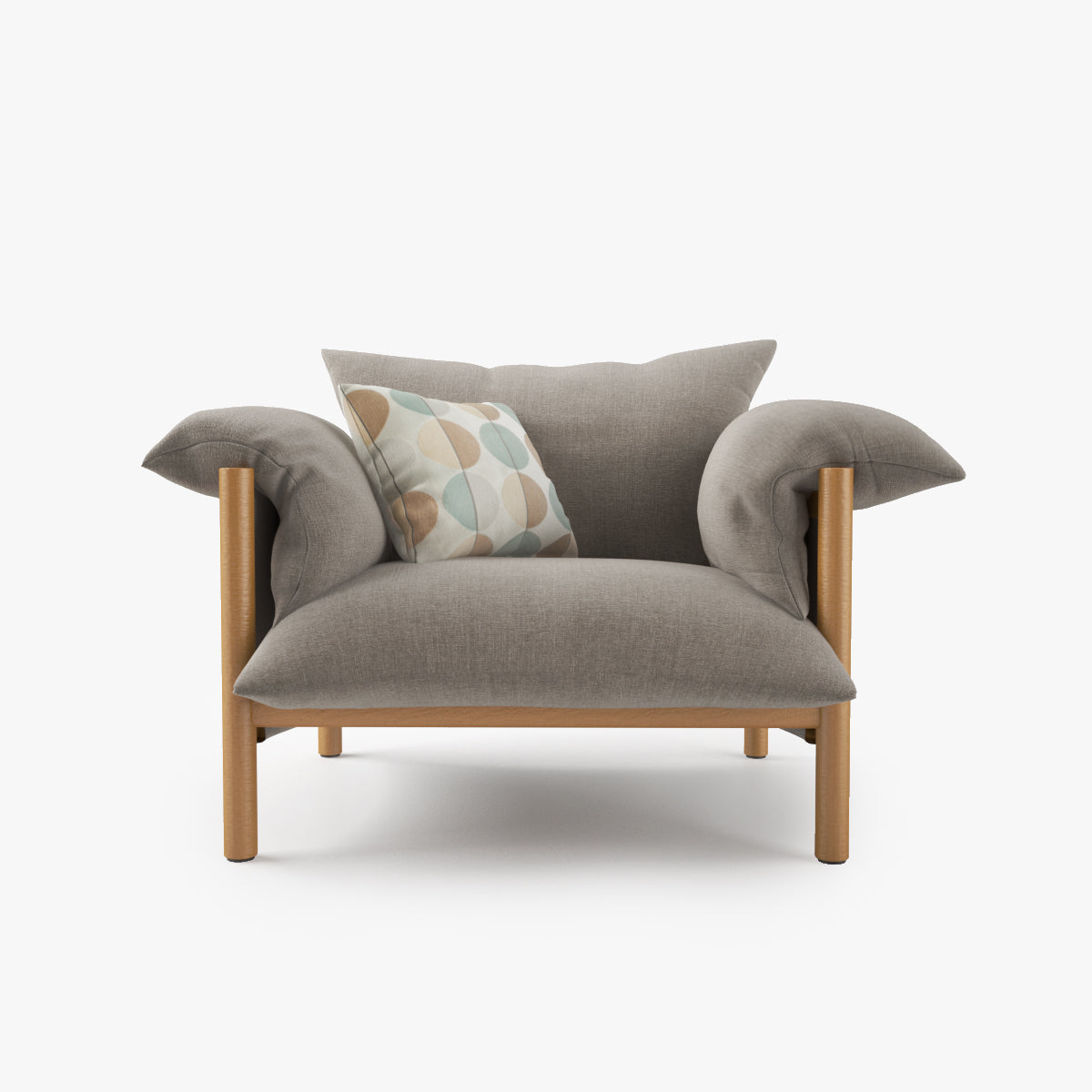Jardan Wilfred Sofa and Chair Set 3D Model