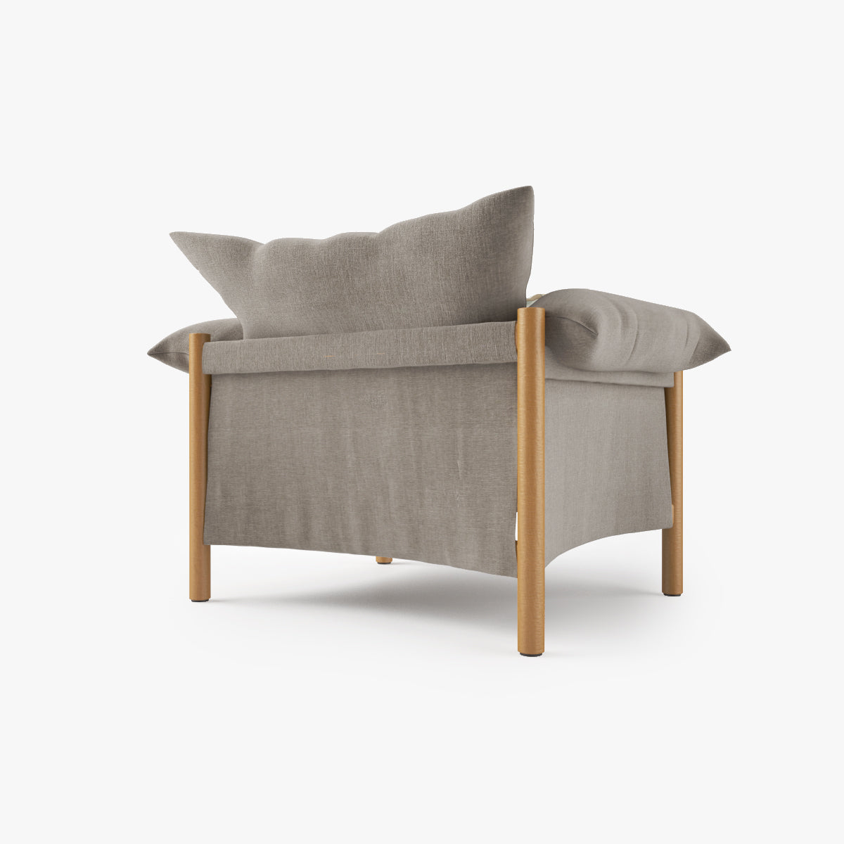 Jardan Wilfred Sofa and Chair Set 3D Model