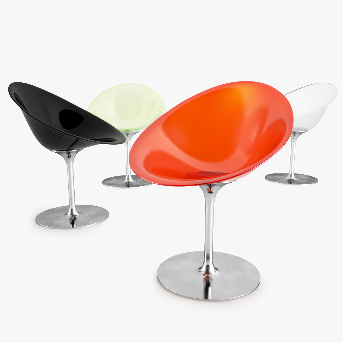 Kartell EroS Chair 3D Model