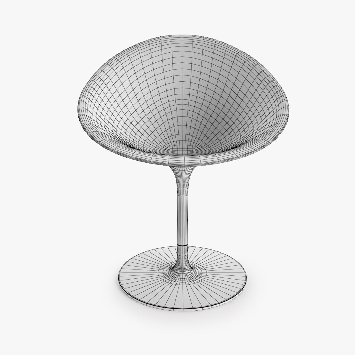Kartell EroS Chair 3D Model