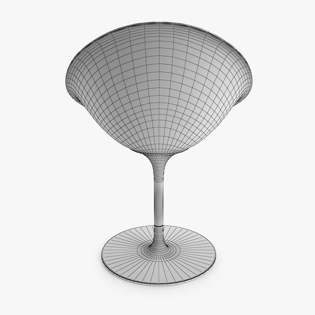Kartell EroS Chair 3D Model