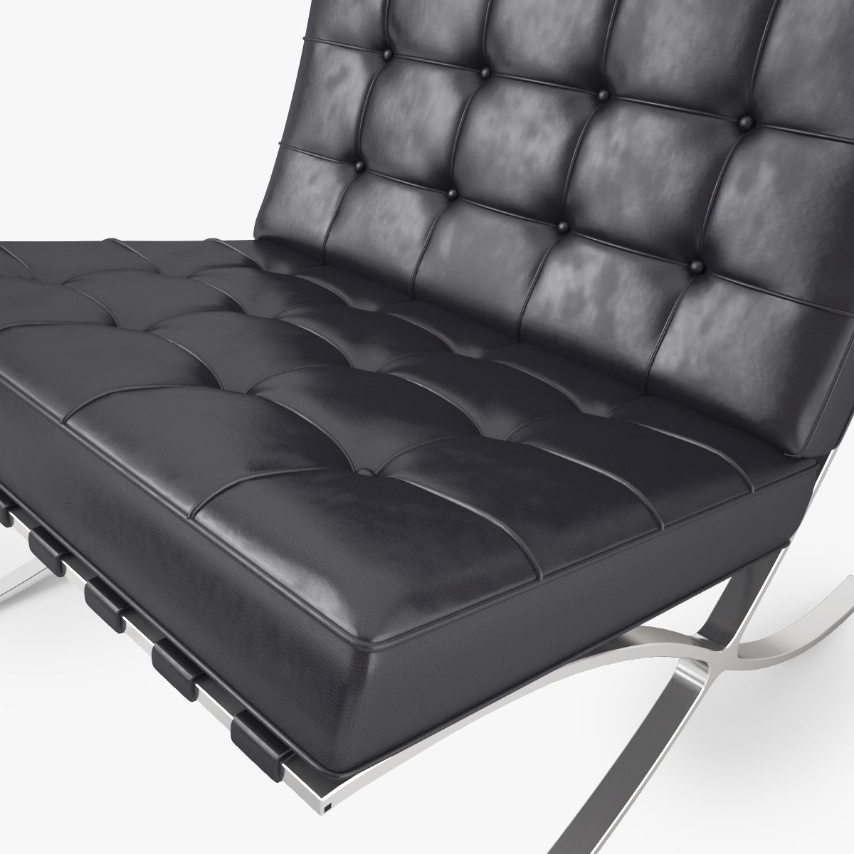 Knoll Barcelona Chair 3D Model
