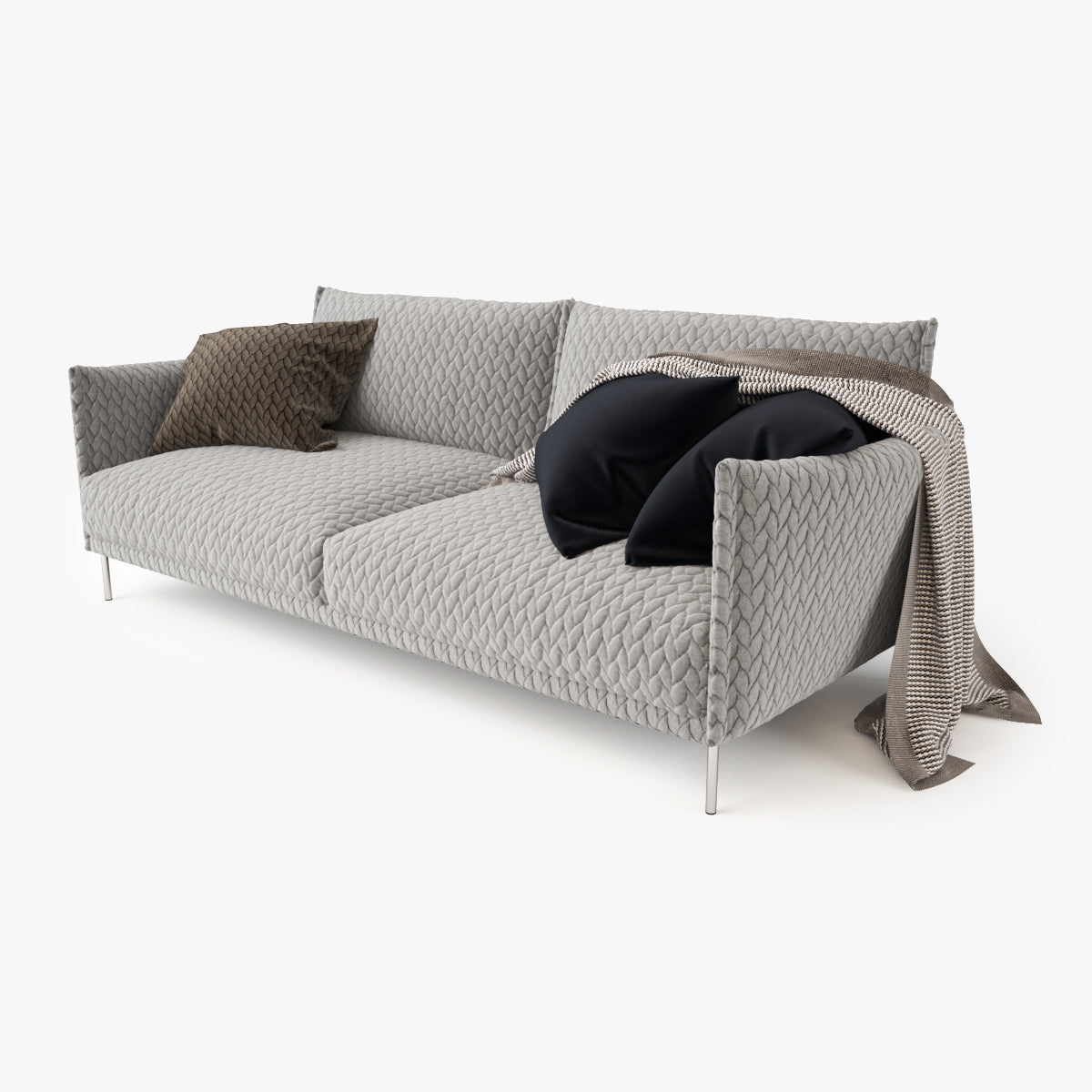Moroso Gentry 2 Seater Sofa 3D Model