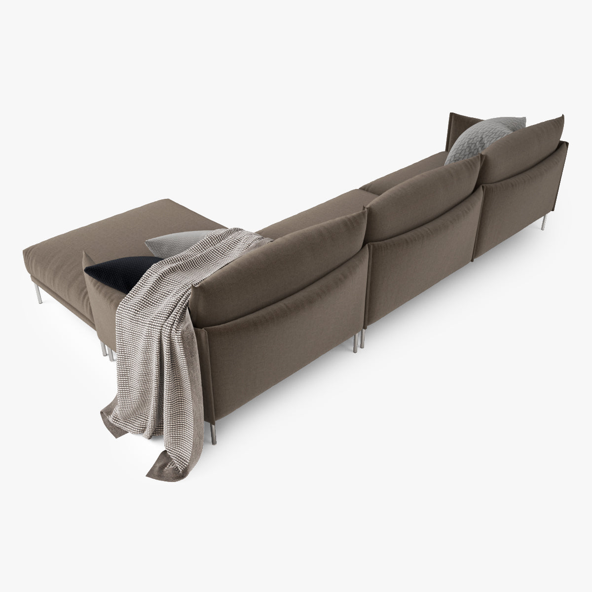 Moroso Gentry Corner Sofa 3D Model