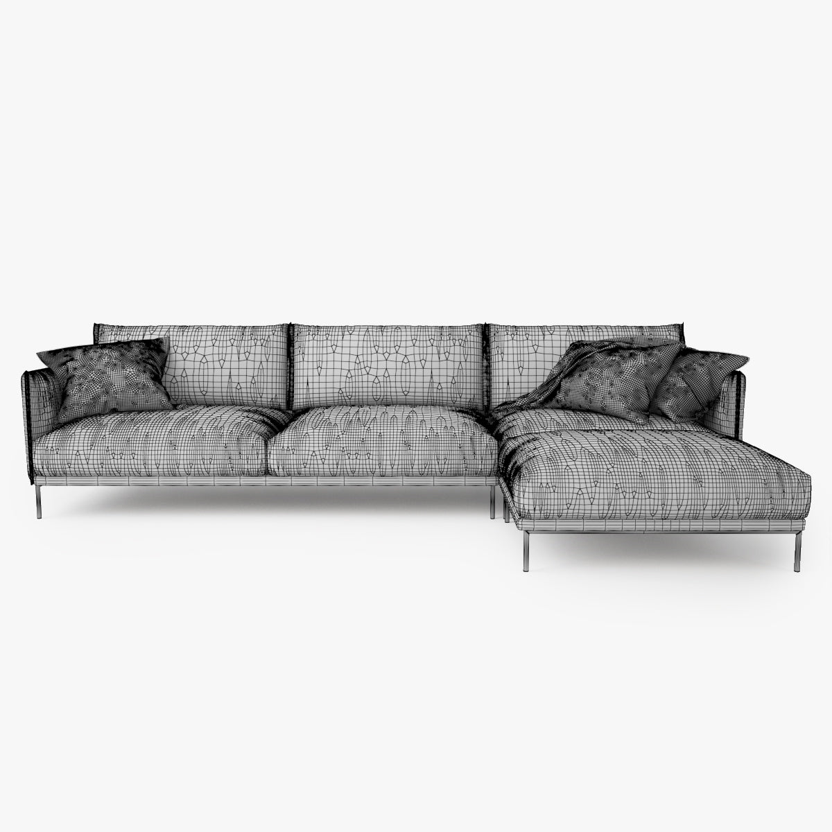 Moroso Gentry Corner Sofa 3D Model