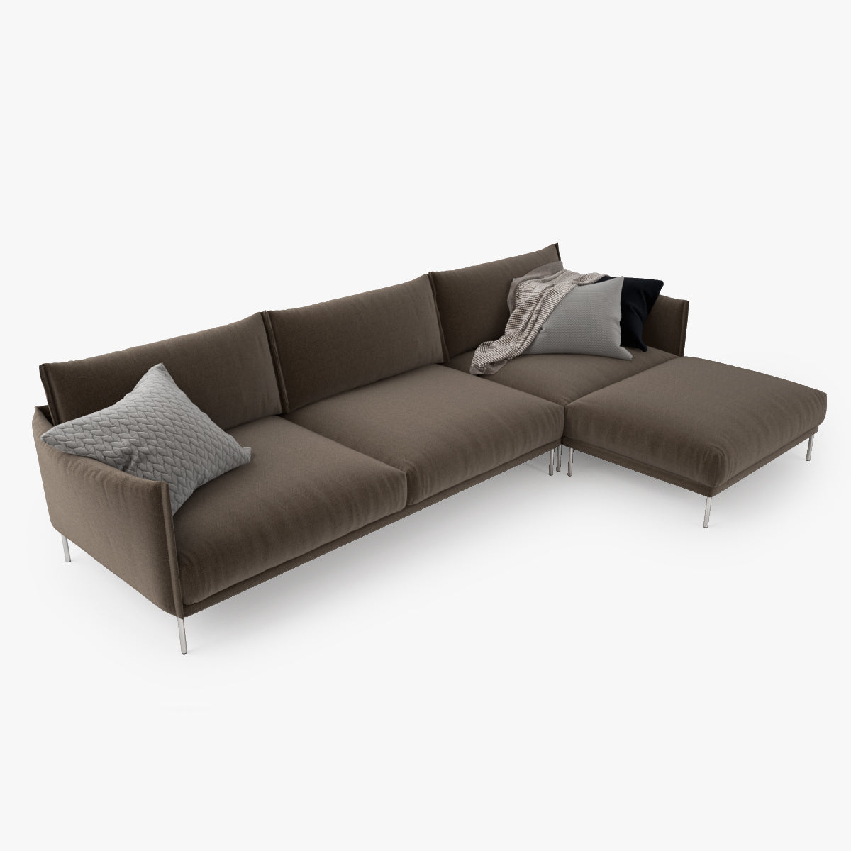 Moroso Gentry Corner Sofa 3D Model