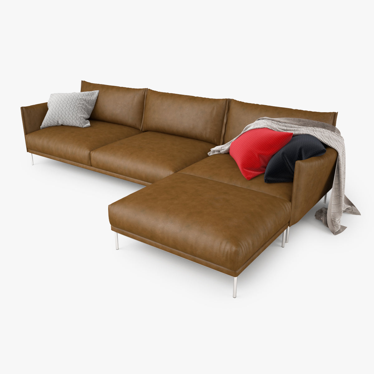 Moroso Gentry Corner Sofa 3D Model