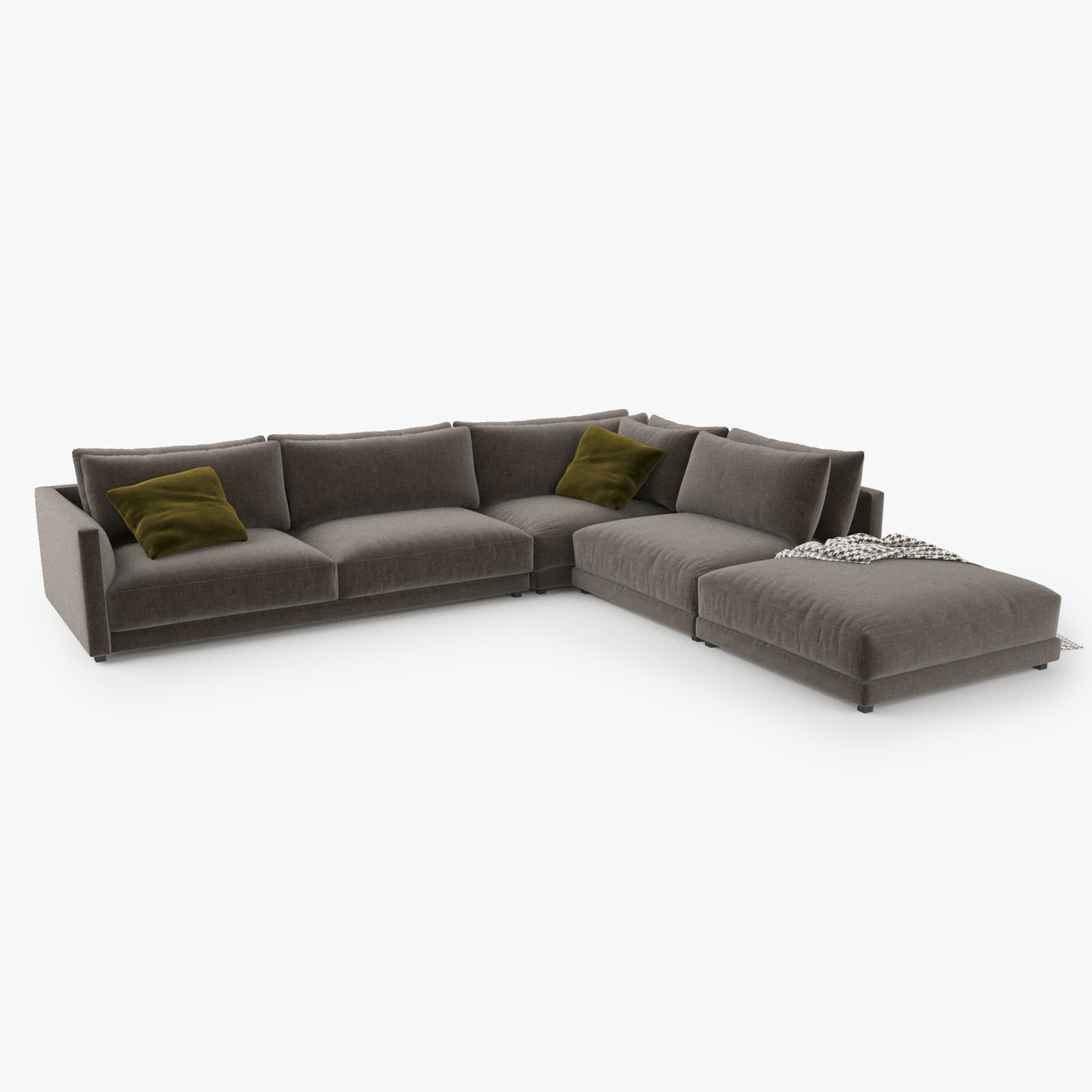 Poliform Bristol Sectional Sofa 3D Model