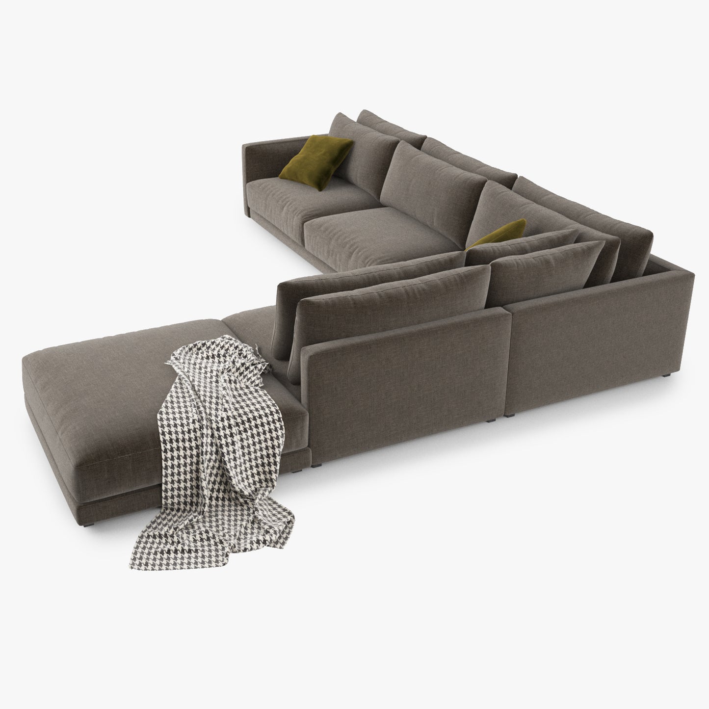 Poliform Bristol Sectional Sofa 3D Model