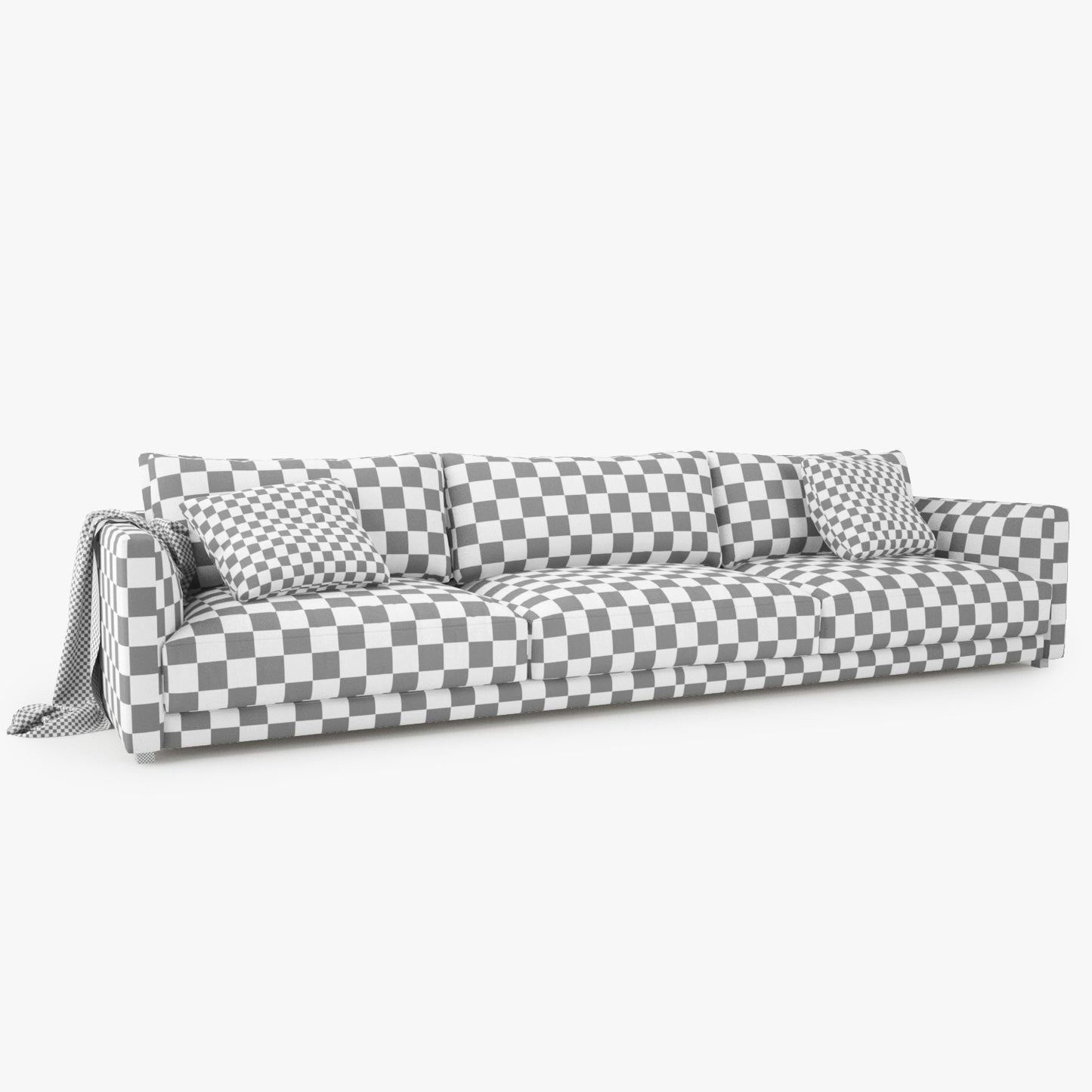 Poliform Bristol Three Seater Sofa 3D Model