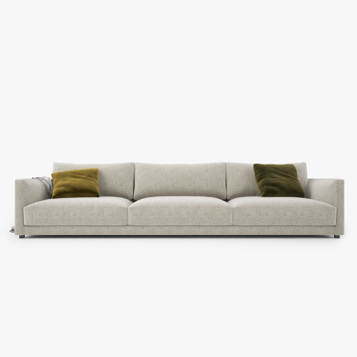Poliform Bristol Three Seater Sofa 3D Model